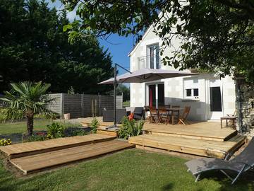 Cottage pour 2 personnes, avec jardin à Ciran