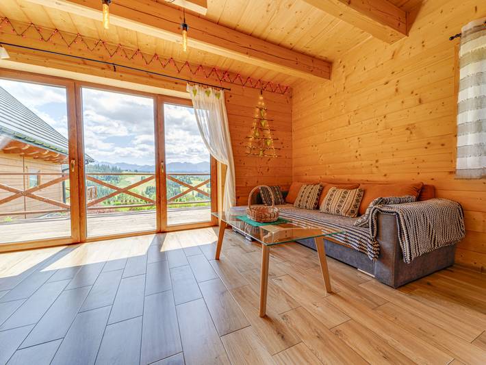 Chalet pour 7 personnes, avec jardin ainsi que sauna et terrasse, animaux acceptés en Pologne - 2