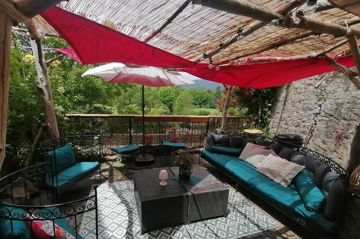 Maison de vacances pour 12 personnes, avec terrasse, animaux acceptés - 1