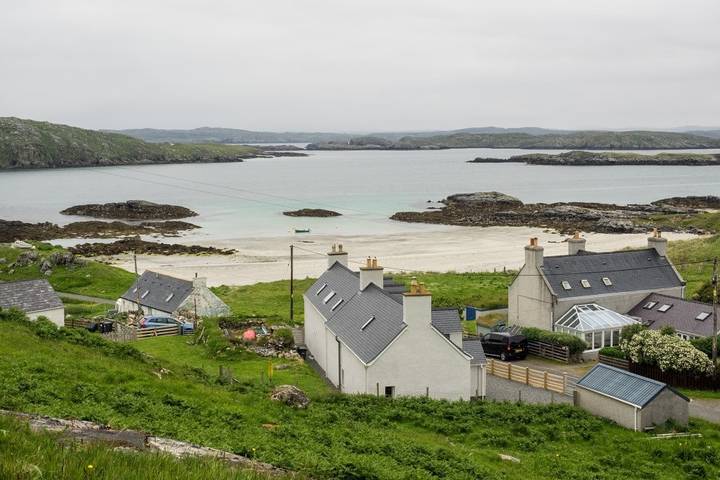 Cottage for 4 people, with Garden in Lewis and Harris