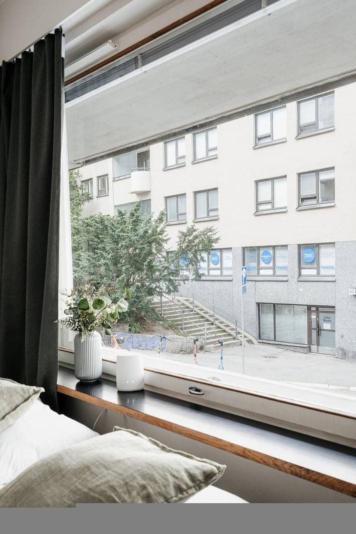 Ganze Wohnung, Punavuori Studio | 600Mbps Wi-Fi | Quiet & Central in Helsinki, Uusimaa