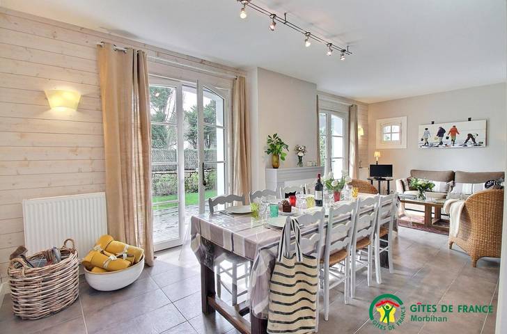 Gîte pour 7 personnes, avec jardin et terrasse, animaux acceptés dans Plage Ty Bihan - 3