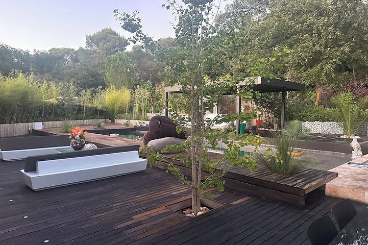 Maison de vacances pour 12 personnes, avec piscine