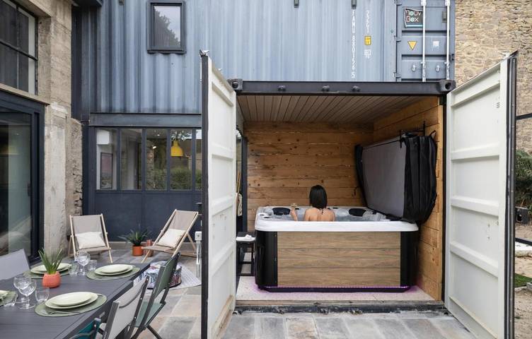 Villa pour 6 personnes, avec terrasse et vue