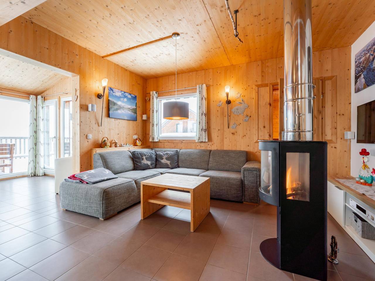 Vrijstaand chalet met sauna bij de skipiste in Rottenmanner und Wölzer Tauern, Hohentauern