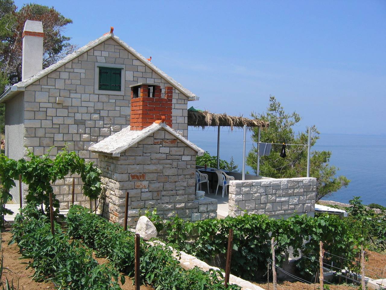 House Svjetlana in Postira, Brac
