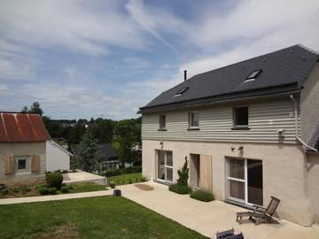 Gîte pour 8 personnes, avec vue et jardin, adapté aux familles à Amblève
