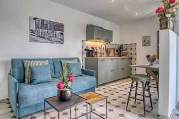 Cottage für 2 Personen, mit Garten, mit Haustier in Tating