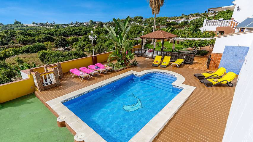 Villa Las Cadas in Rio Chillar, Frigiliana