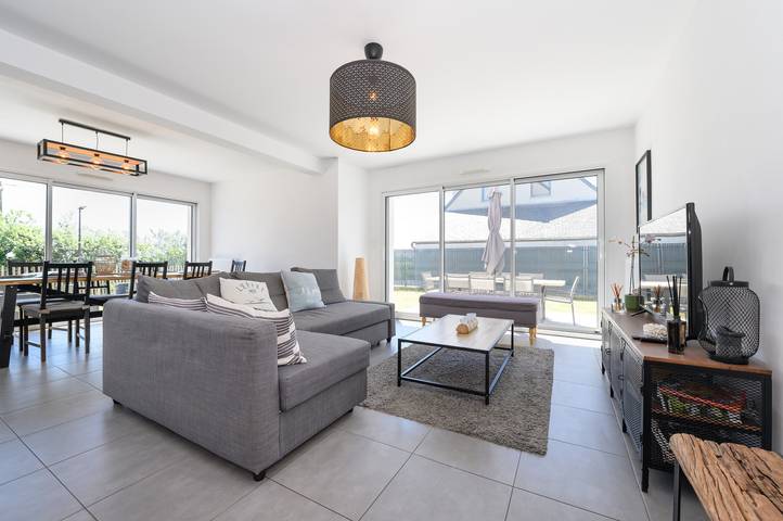 Maison de vacances 3 étoiles à Plouharnel avec terrasse, jardin privatifs et Wi-Fi in Plouharnel, Côte des Mégalithes