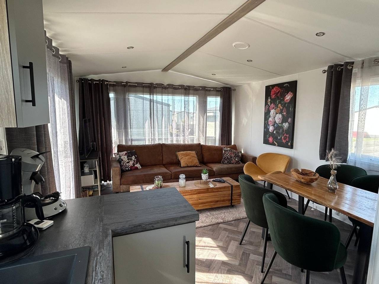 Neues Ferienhaus Nr. 86 für bis zu 5  Pers.direkt am Wattenmeer, hundefreundlich eingezäunt in Wieringen, Ijsselmeer