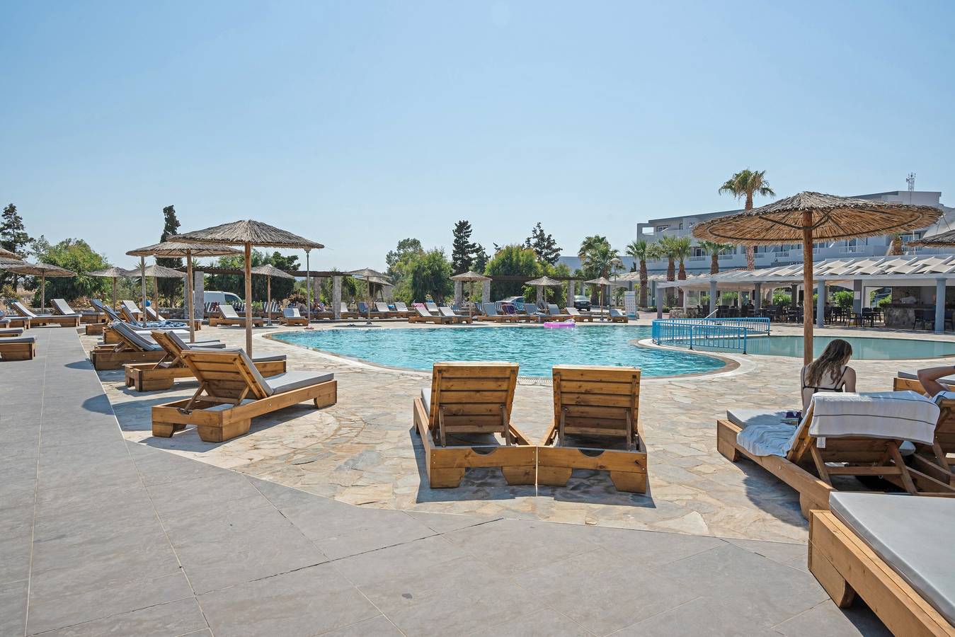 Ganzes Studio, Ferienwohnung 'Evripides Family One -bedroom 1' mit Gemeinschaftspool in Kos