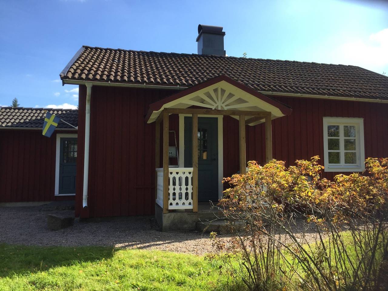 Entschleunigung in den tiefen Wäldern von Småland in Kronobergs