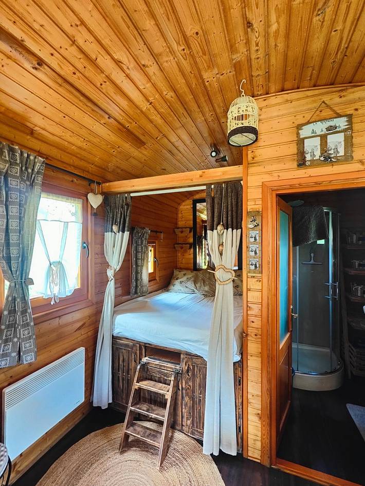 Cabane en bois pour 4 personnes, avec jardin et sauna dans les Hautes-Pyrénées - 3