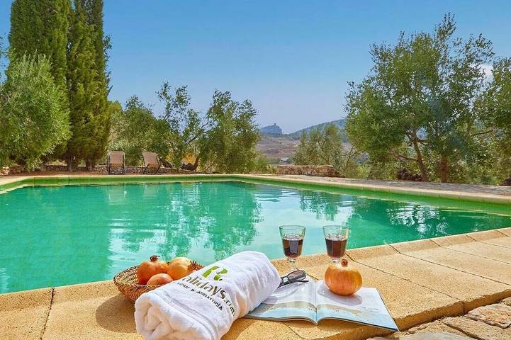 Casa rural para 6 personas, con jardín en Algodonales