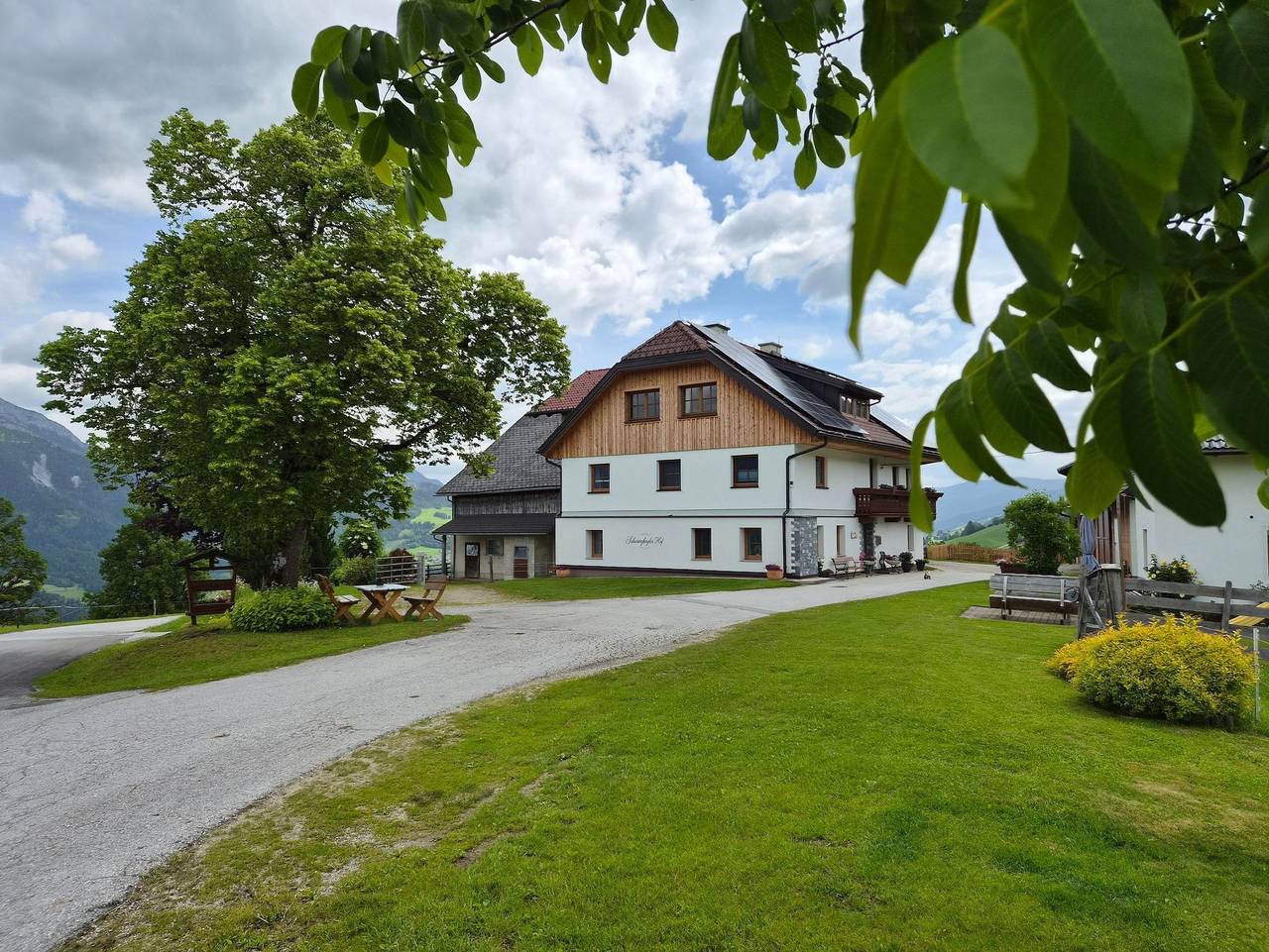 Ganze Ferienwohnung, Schwarzkoglerhof - Appartement, 2 Schlafräume, Dusche, Wc (3-6 Pers.) in Gössenberg, Schladming-Dachstein