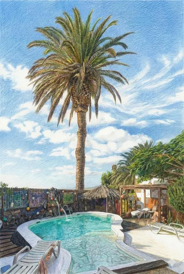 Holiday apartment for 2 people, with view and pool as well as garden - 1
