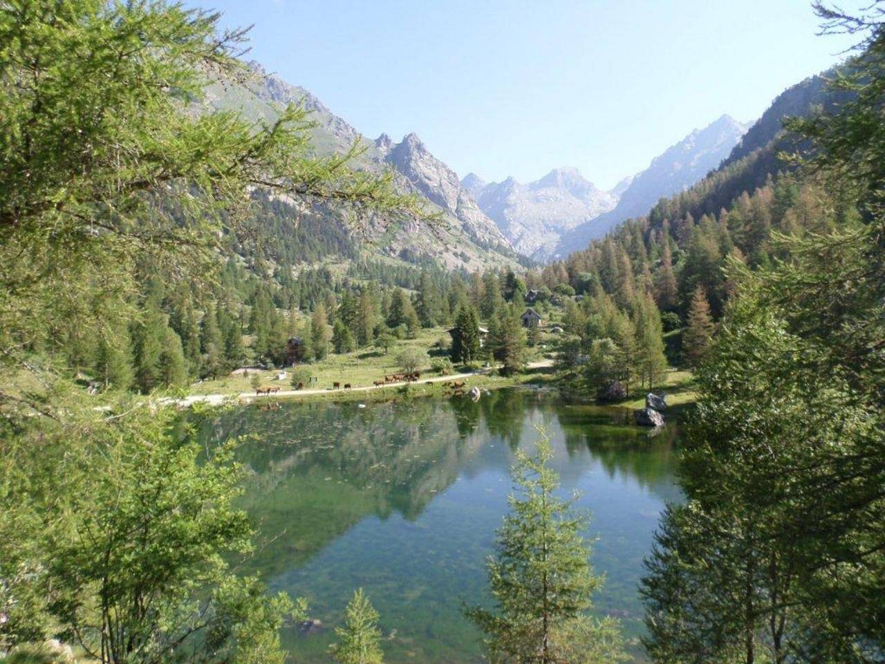Appartement entier, Gite L'Esquirol avec vue sur la montagne, jardin partagé et Wi-Fi in Belvédère, Côte méditerranéenne (France)