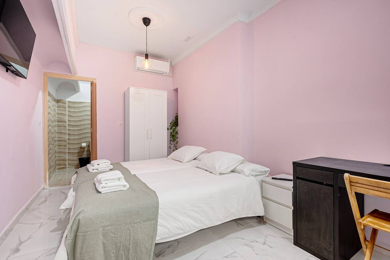 Appartement entier, Appartement 'Riad' avec Wi-Fi et climatisation in Centre-ville Malaga, Malaga