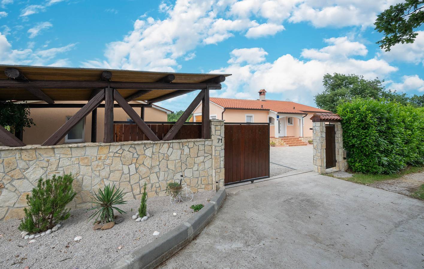 Maison de vacances pour 8 personnes avec terrasse in Labin City, Labin