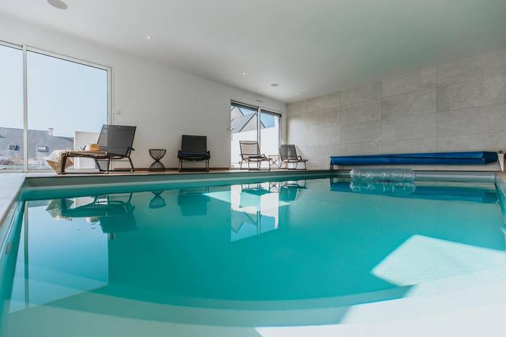 Villa pour 10 personnes, avec terrasse et piscine - 1