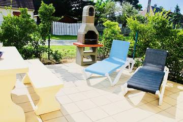 Maison de vacances pour 4 personnes, avec terrasse et jardin dans la Manche