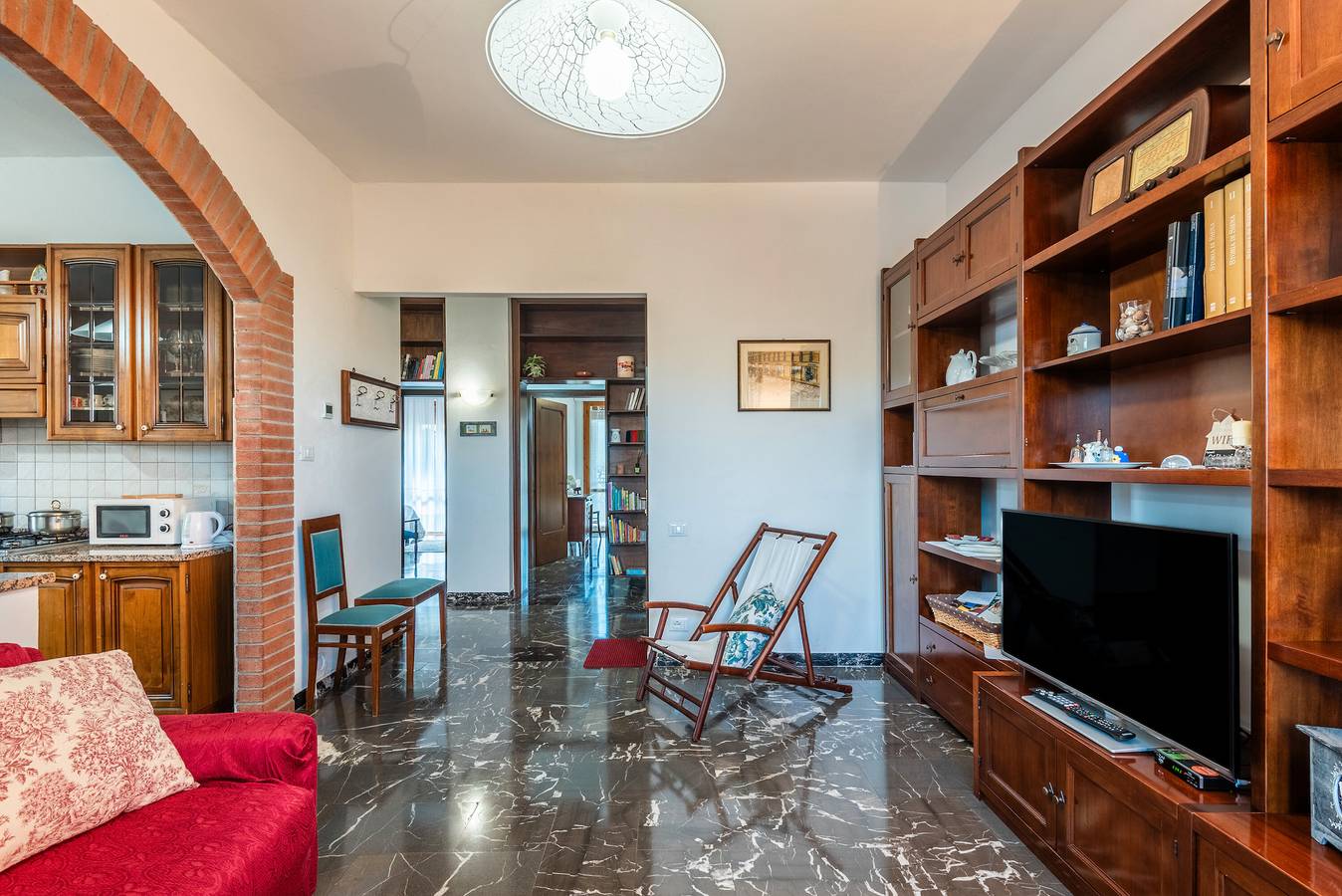 Apartment 'Osea' mit Balkon und Wlan in Monteriggioni, Chianti