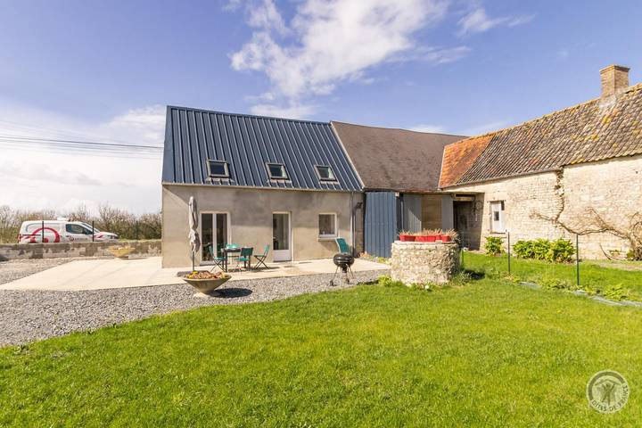 Gîte pour 5 personnes, avec terrasse et jardin à Vierville