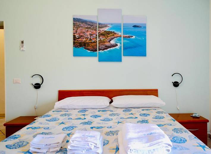 Appartamento per 4 persone, con Balcone e Terrazza nonché Panorama a Cirella