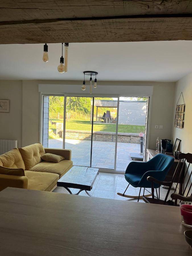 Maison de vacances pour 10 personnes, avec Terrasse ainsi que Jardin et Vue
