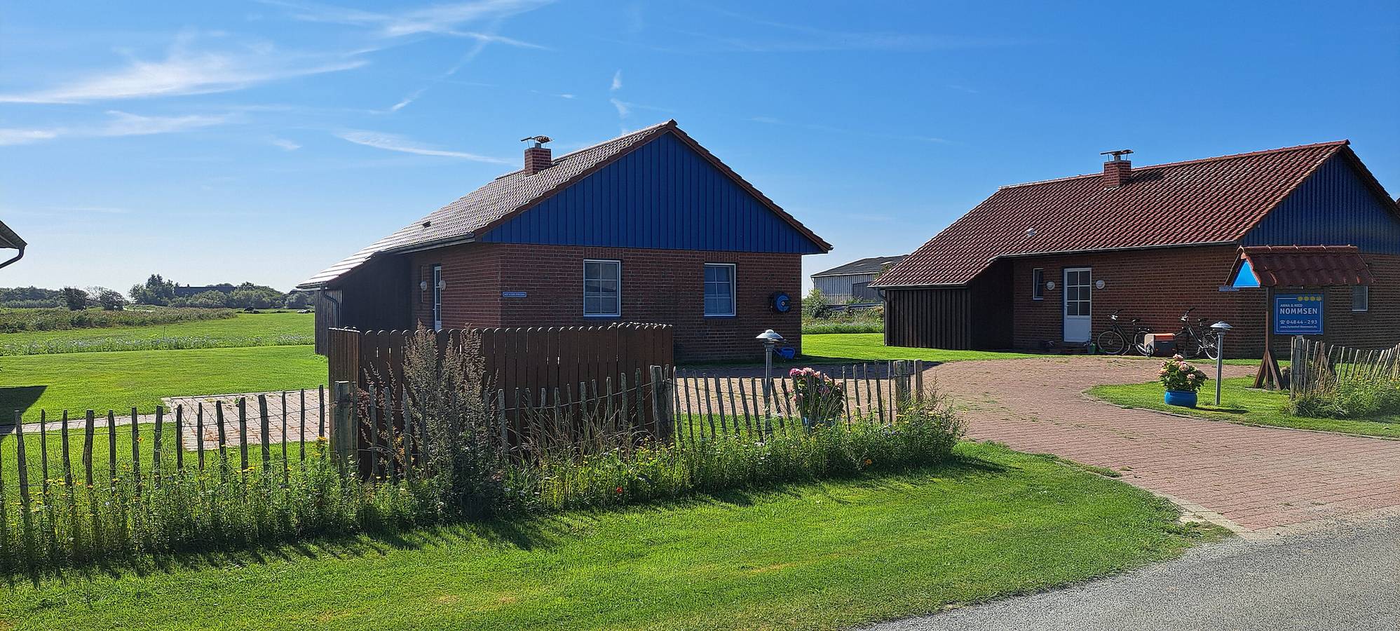  'Ferienhaus Wellengang' mit Gemeinschaftsgarten und Wi-Fi in Pellworm, Nordsee - Schleswig-Holstein