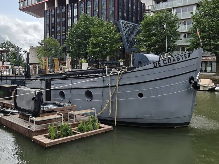 Schiff "De Coaster" in Rotterdam, Südholland