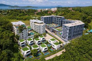 Gîte pour 2 personnes, avec terrasse et piscine dans Rawai Beach