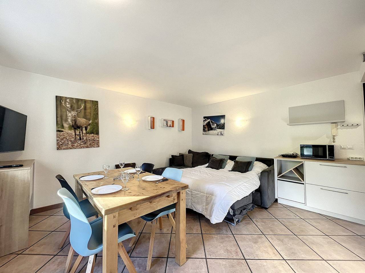 Appartement entier, Appartement au centre de Chamonix - 6 pers, parking, confort 3 étoiles in Brevent-Flegere, Chamonix-Mont-Blanc