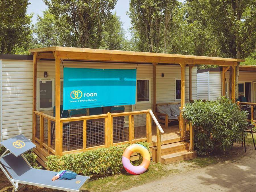 Camping Atlantic Club Montalivet - Mobilhome 6 personas - Premium Salón de 3 dormitorios in Vendays-Montalivet, Lesparre-Médoc region