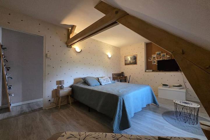 Chambre d’hôte pour 2 personnes, avec jardin