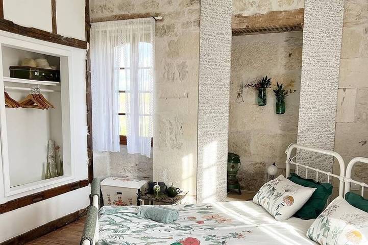 Gîte pour 15 personnes, avec sauna et jardin à Fauroux - 4