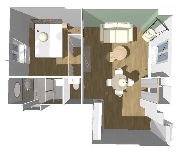 Gîte pour 4 personnes, avec Vue à Saint-Florent-sur-Cher - 3