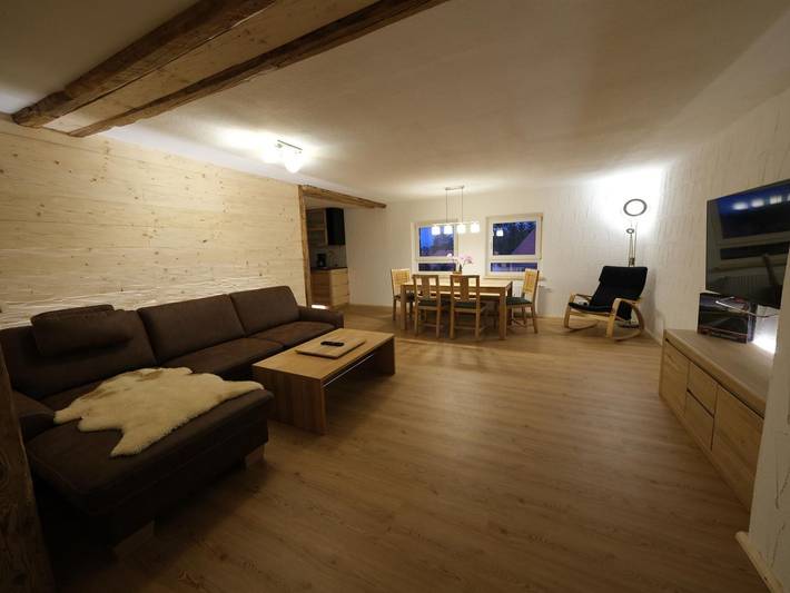 Ganze Ferienwohnung, Ferienwohnung Wetzstein - Ferienwohnung (1-2 Pers., 1 Schlafz.) in Saulgrub, Bayerische Alpen