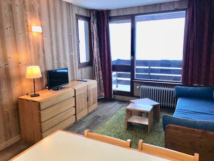 Location de vacances pour 4 personnes, avec balcon à Tignes
