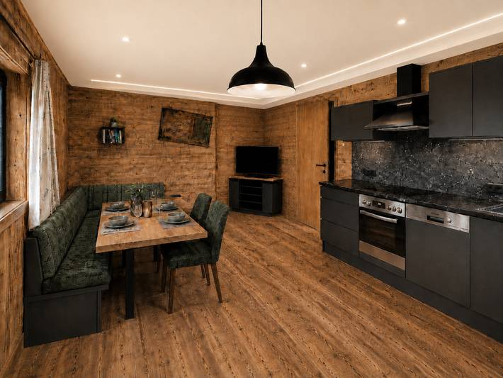 Ferienwohnung für 6 Personen, mit Balkon und Terrasse sowie Garten in Gaschurn und Umgebung