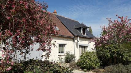 Gîte pour 9 personnes, avec jardin et vue à Hommes
