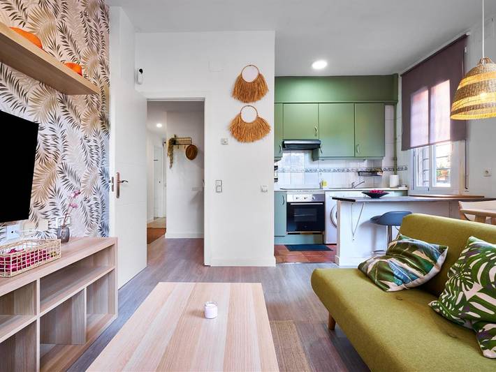 Apartamento entero, Escapada cerca del mar en Calella, 2 habitaciones in Calella, Costa del Maresme