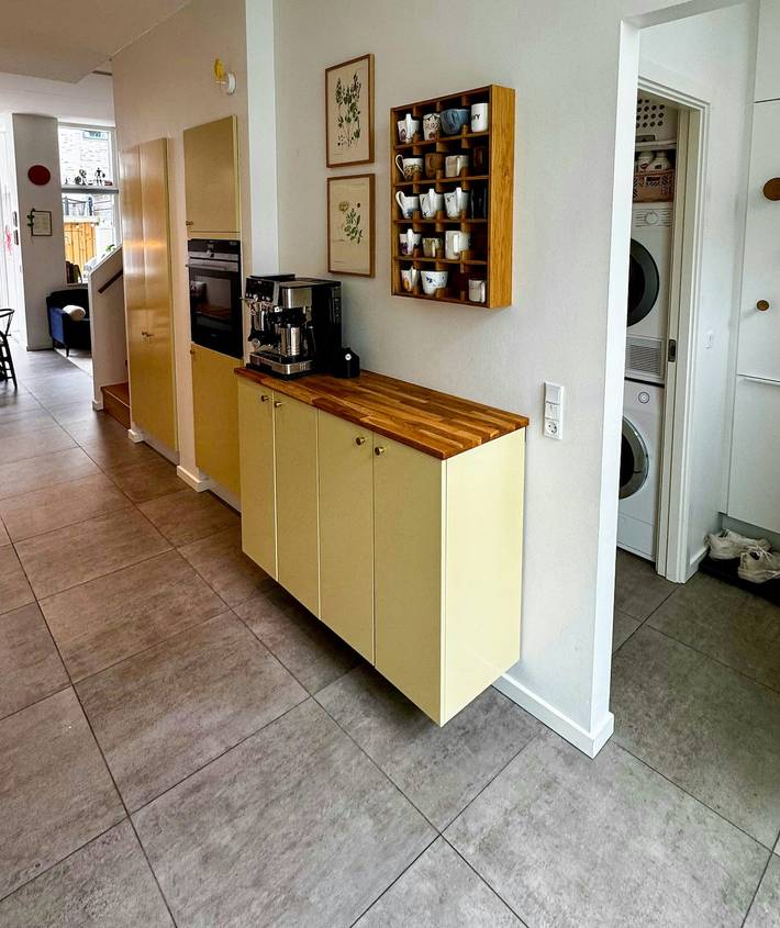 Huis aan de Havnevigen met dakterras en binnenplaats in Amager, Kopenhagen