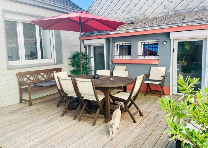Gîte pour 2 personnes, avec terrasse ainsi que jardin et vue dans Stade de la Beaujoire - 3