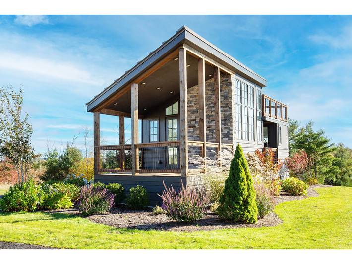 Cabaña para 4 personas, con piscina y sauna en Estados Unidos