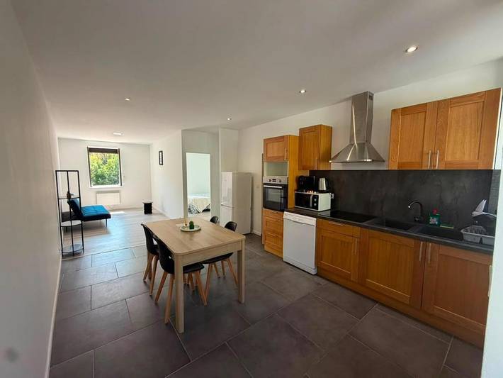 Gîte pour 6 personnes, avec Vue à Saint-Forgeux