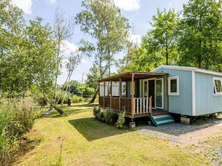 Mobil home pour 8 personnes, avec bassin pour enfant à Saint-Sornin - 3