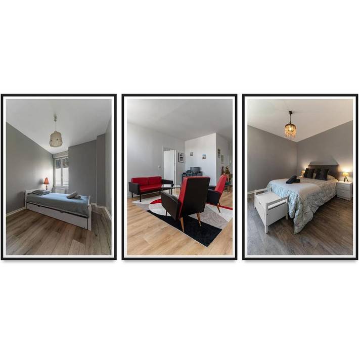 Appartement de vacances pour 4 personnes, avec Vue