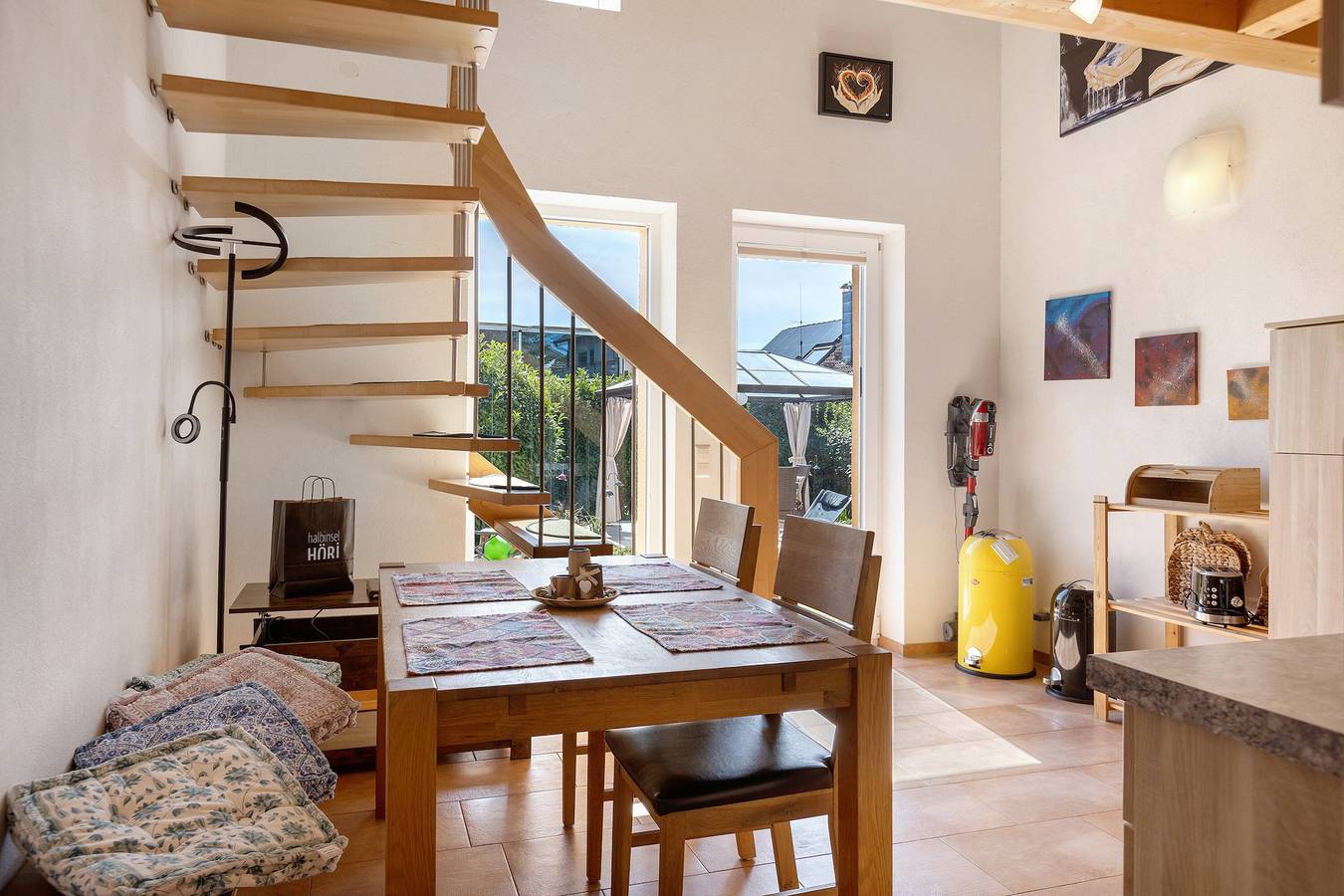 Ganze Wohnung, Ferienwohnung Beni, 65qm, 2 Schlafzimmer, max. 4 Personen 4 Sterne- Dtv klassifiziert in Öhningen, Untersee